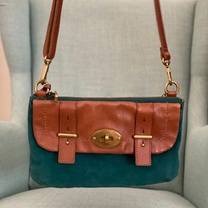 Fossil Mason top zip satchel